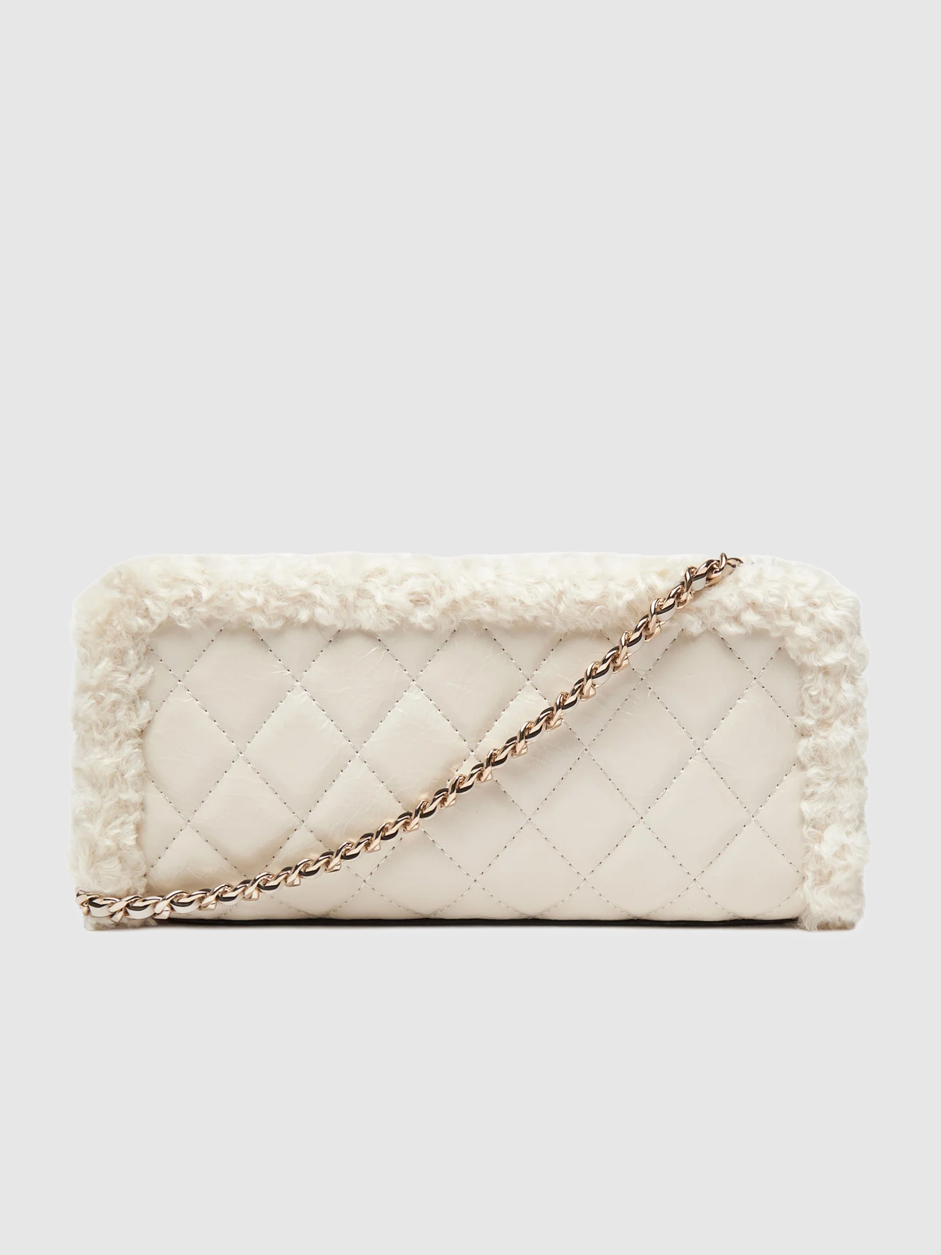 Bolsos de Hombro Mujer Crema Guess