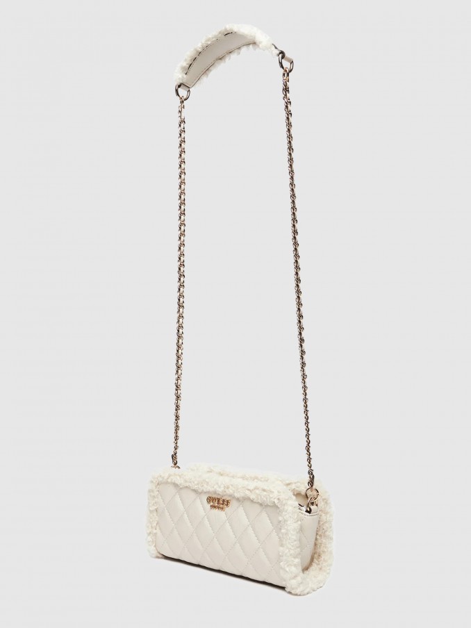 Shoulder Bags Woman Cream Guess