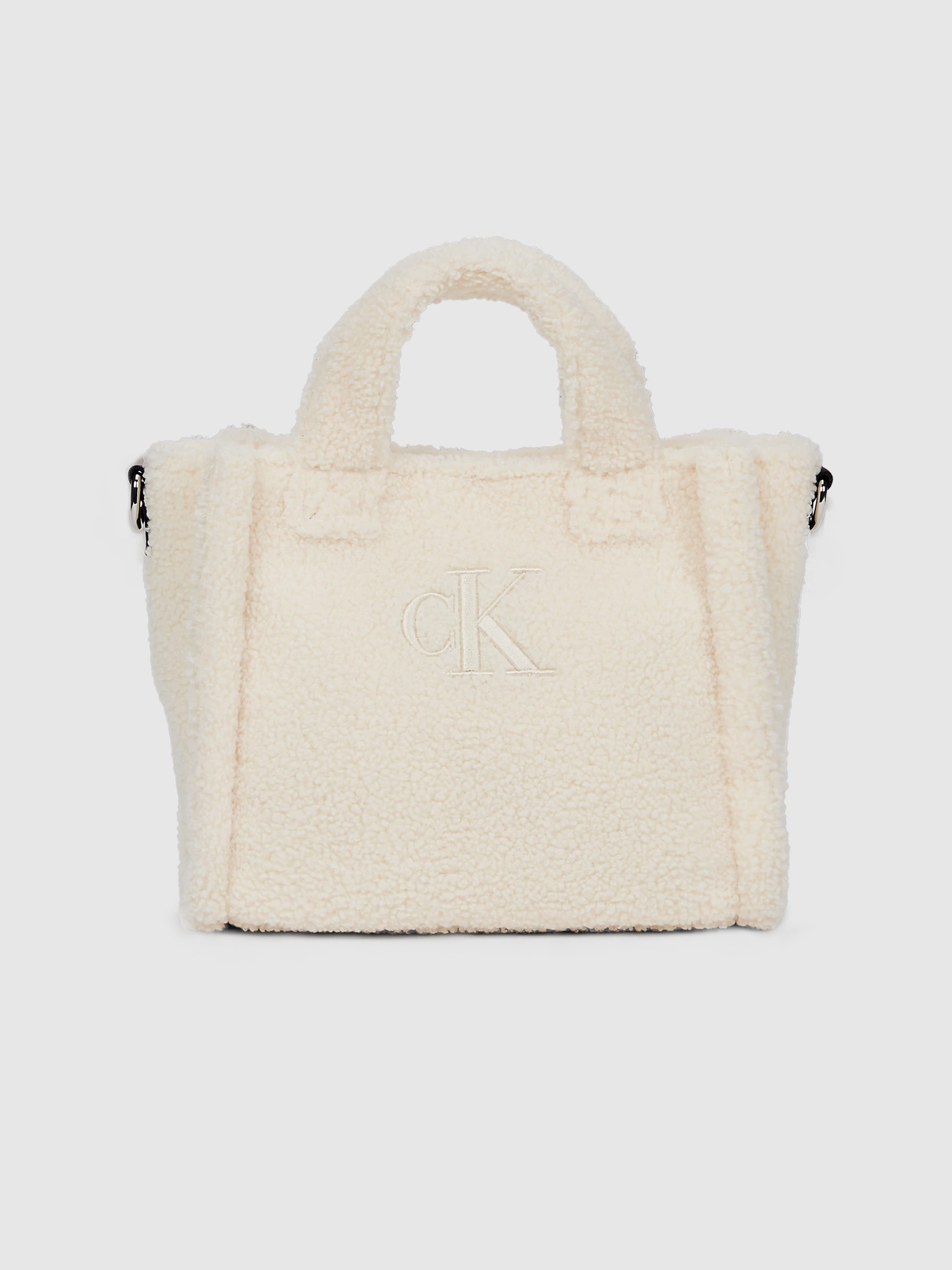 Bolsos de Mano Niña Crema Calvin Klein