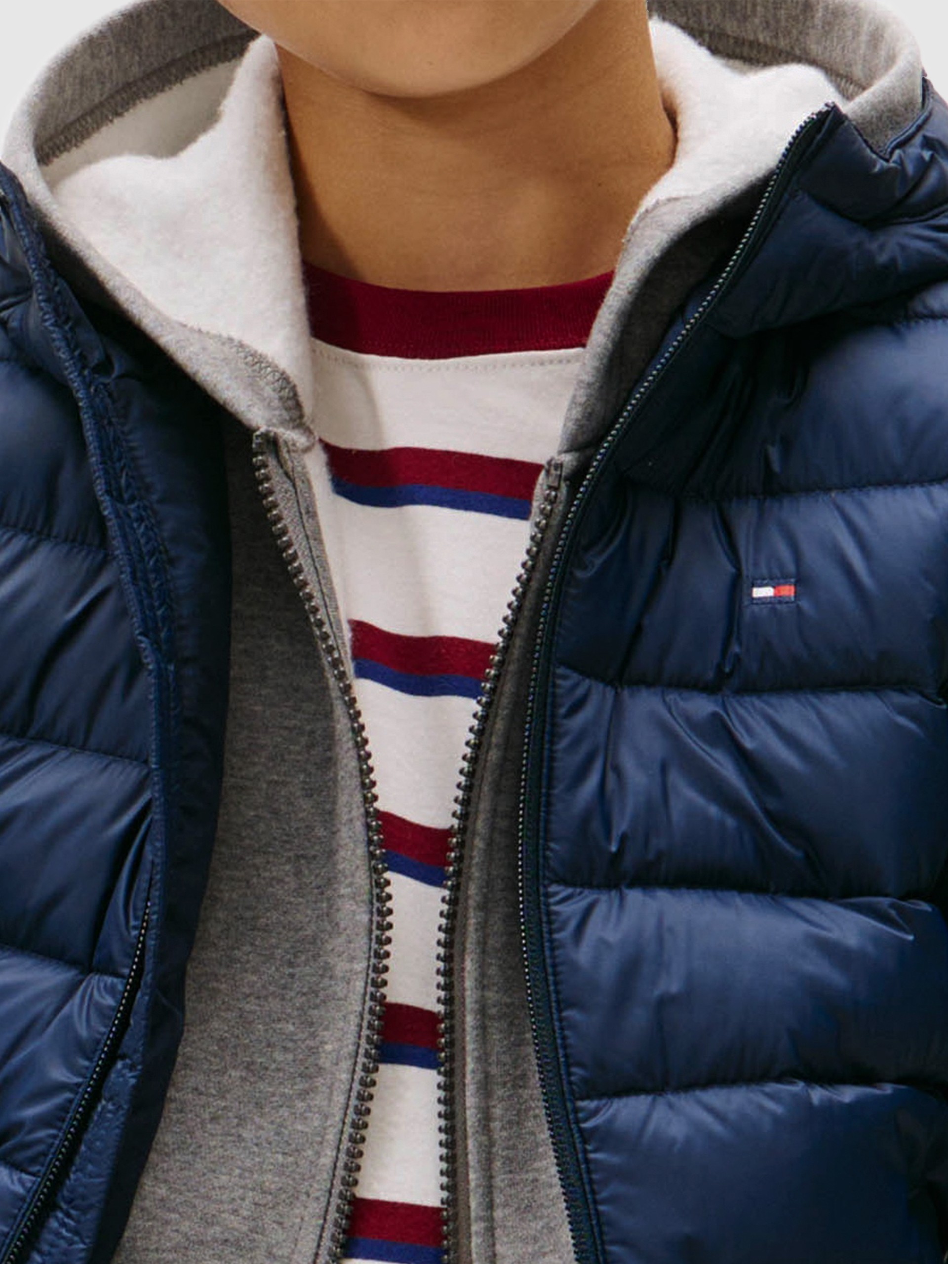 Chaqueta Niño Azul Marino Tommy Jeans Kids