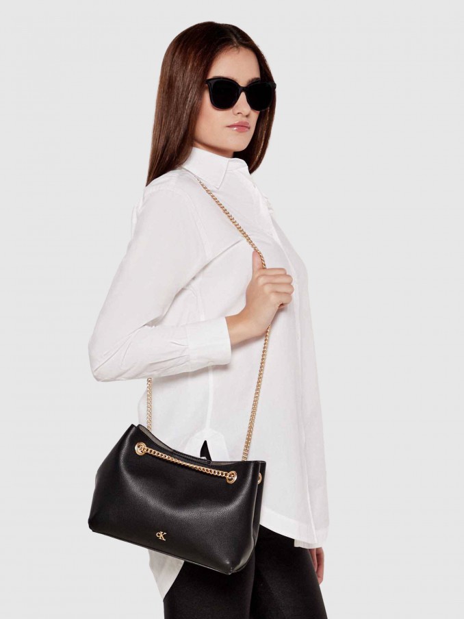 Shoulder Bags Woman Black Calvin Klein