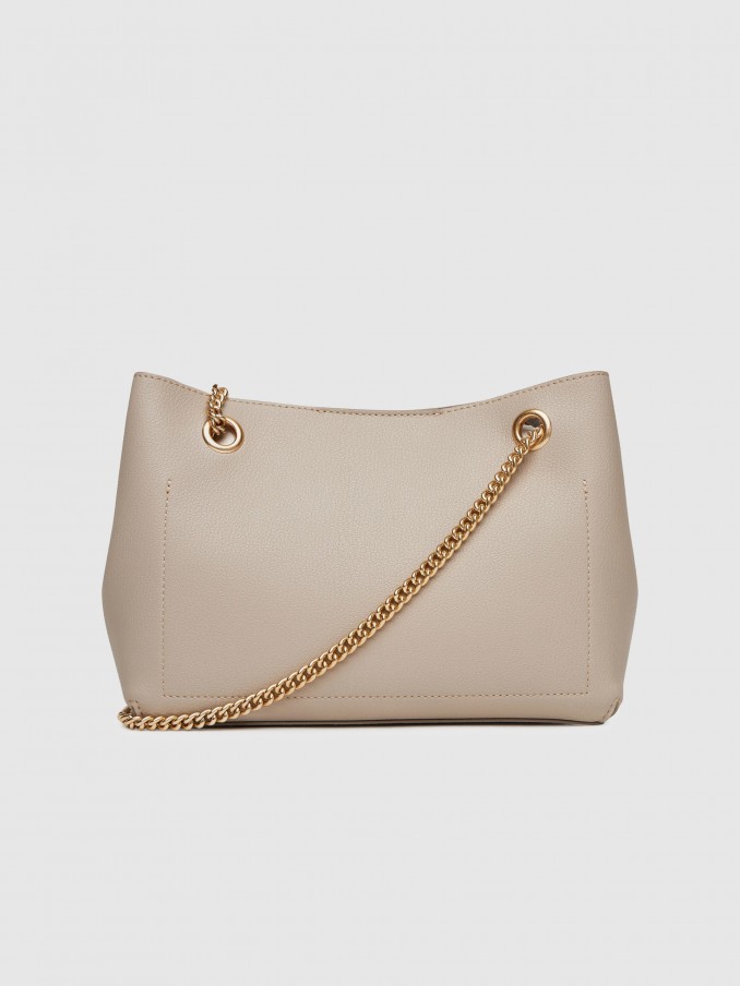 Shoulder Bags Woman Beige Calvin Klein