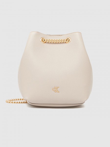 Bolsos Mujer Beige Calvin Klein