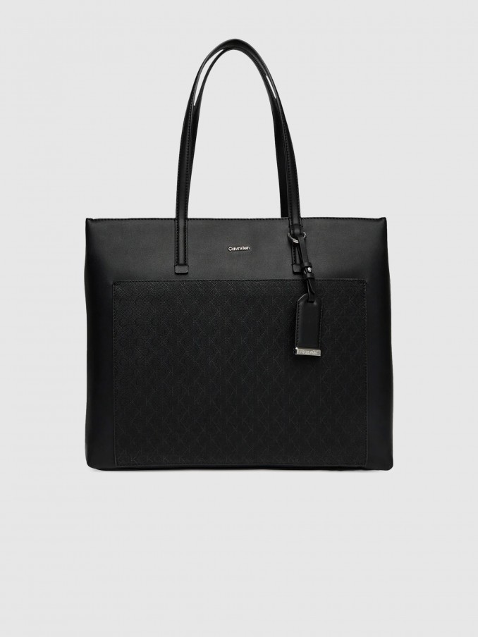 Bolsos Mujer Negro Calvin Klein