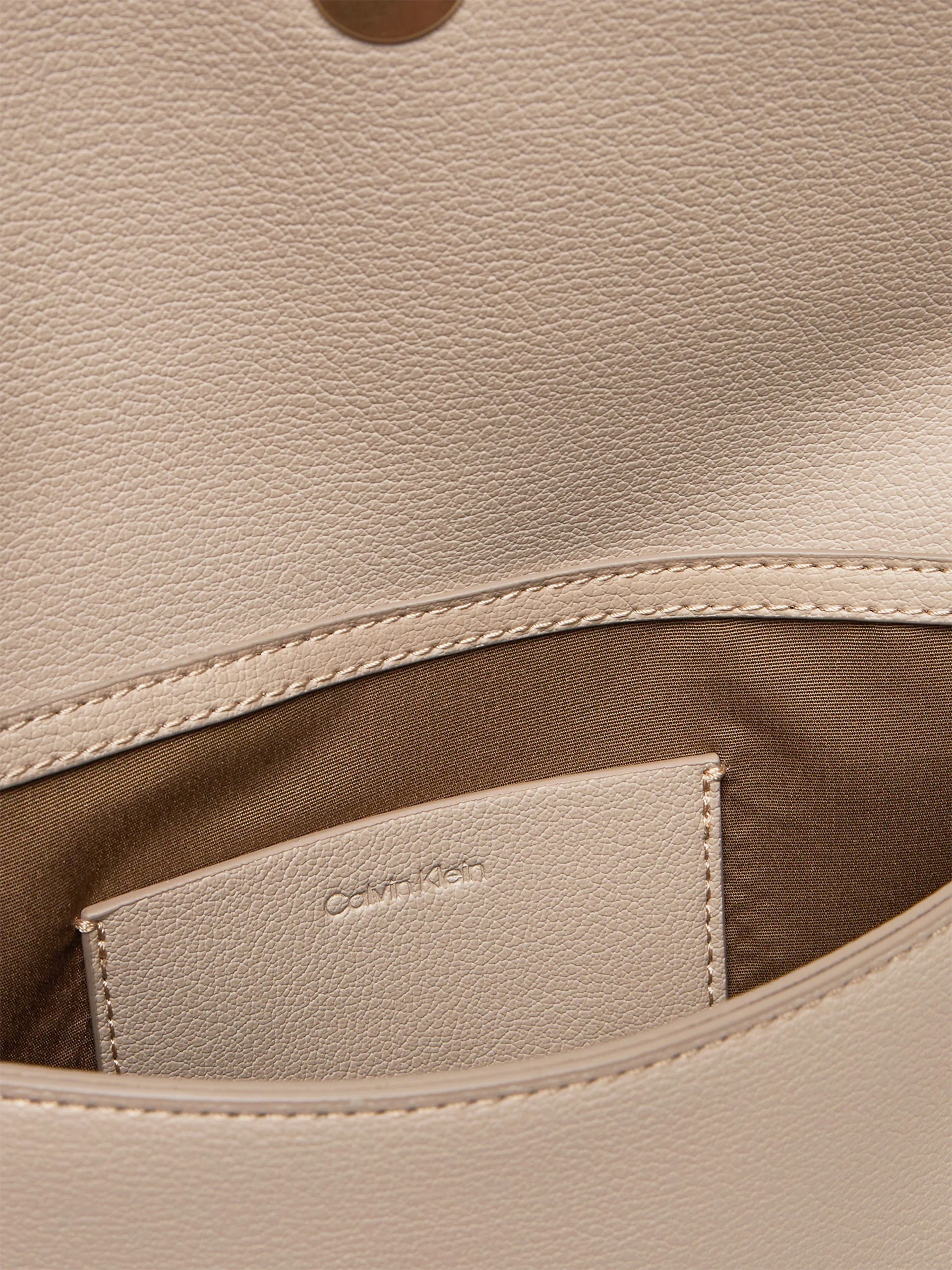 Shoulder Bags Woman Beige Calvin Klein