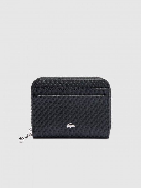 Wallet Woman Black Lacoste