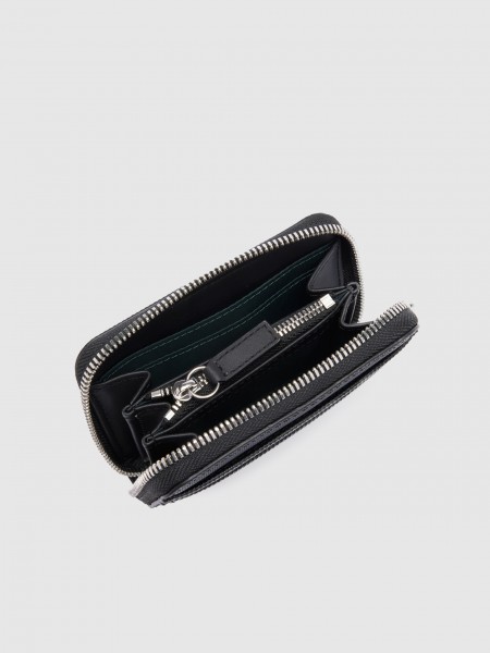 Wallet Woman Black Lacoste