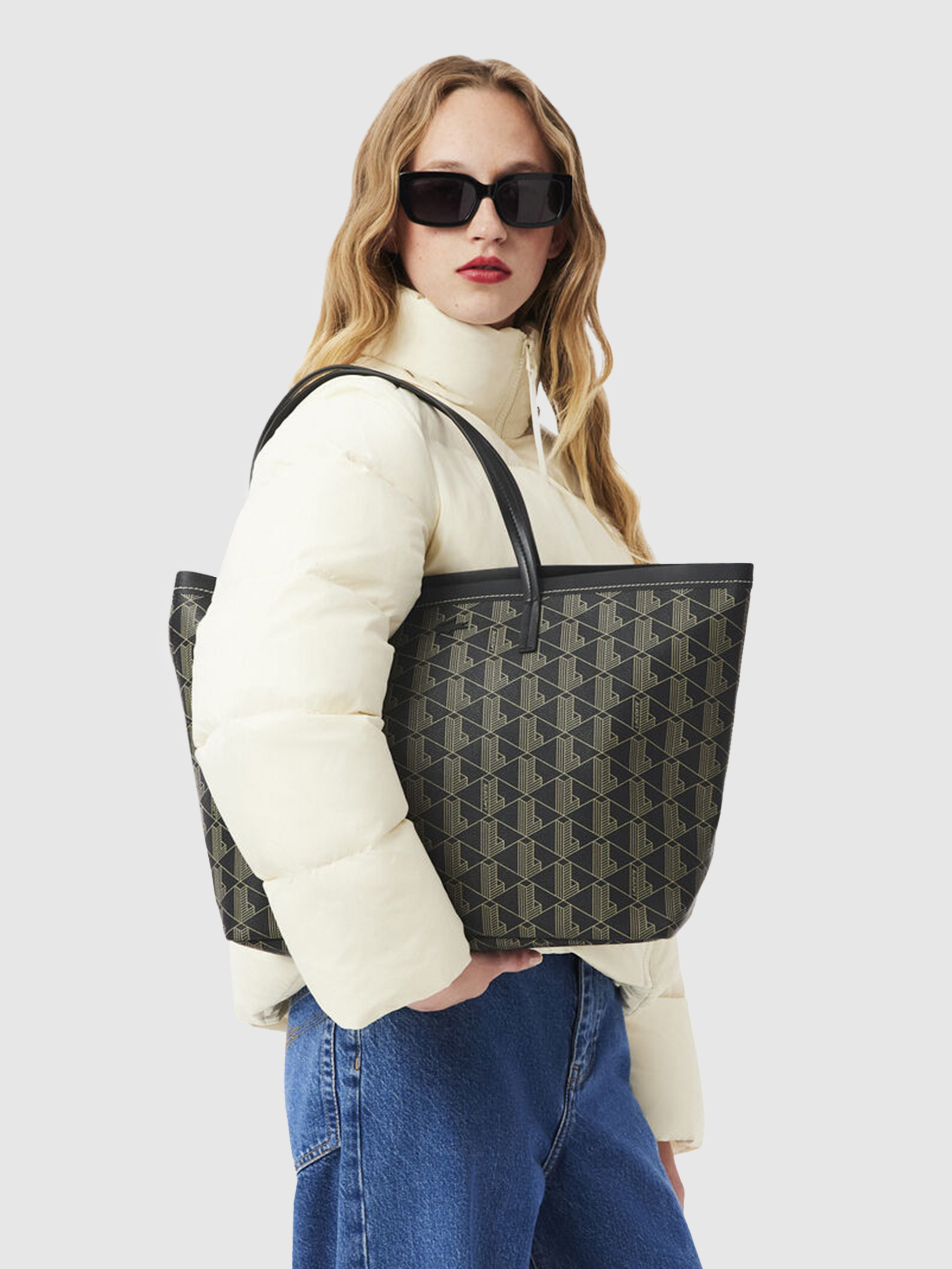 Bolsos Mujer Negro Lacoste
