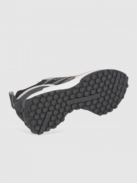 Sneakers Woman Grey Pepe Jeans London Sneakers Woman Grey Pepe Jeans London