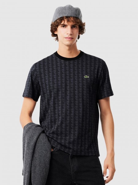 T-Shirt Man Grey Lacoste