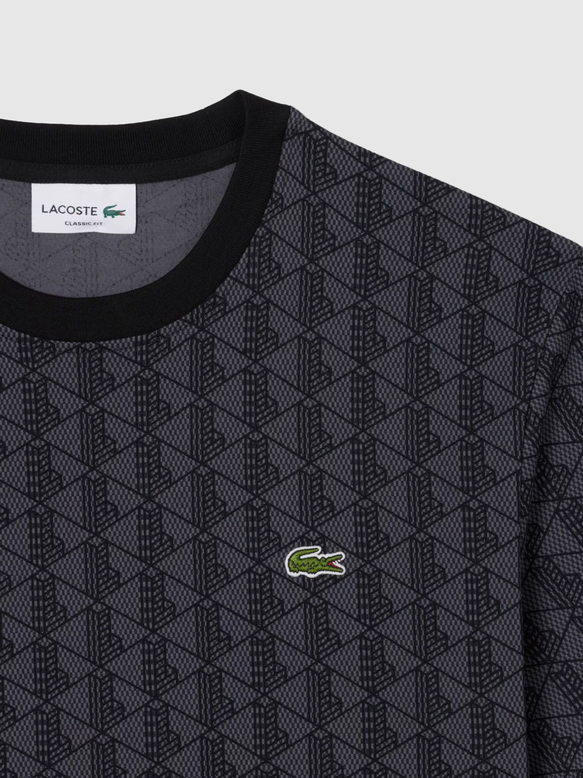 T-Shirt Man Grey Lacoste