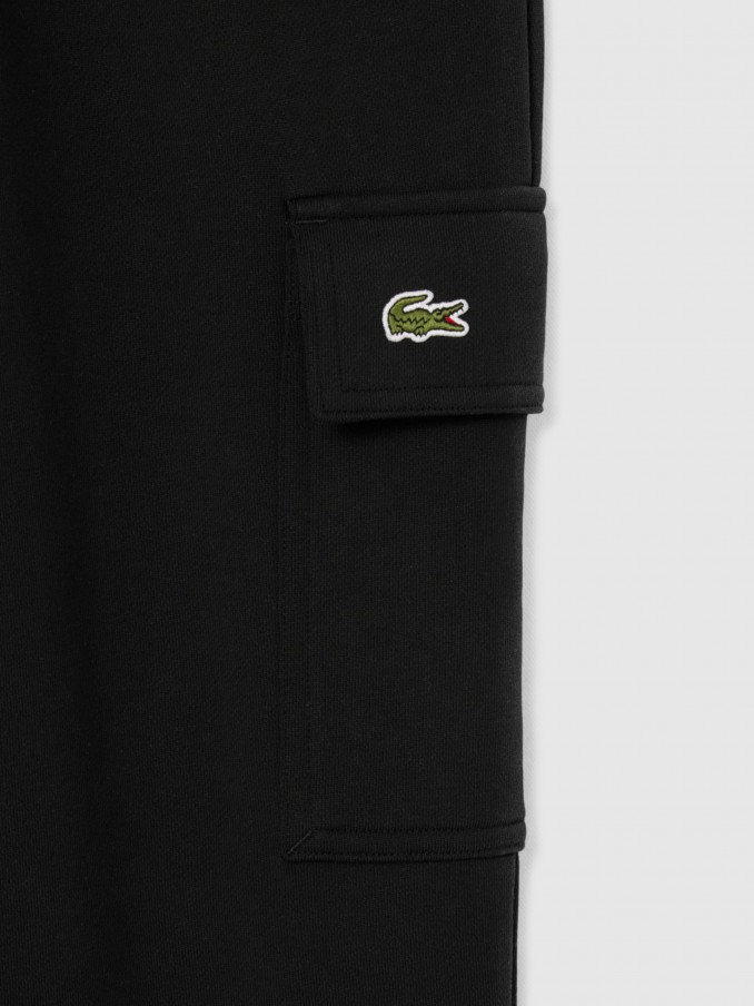 Pants Man Black Lacoste