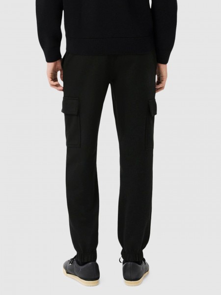 Pants Man Black Lacoste