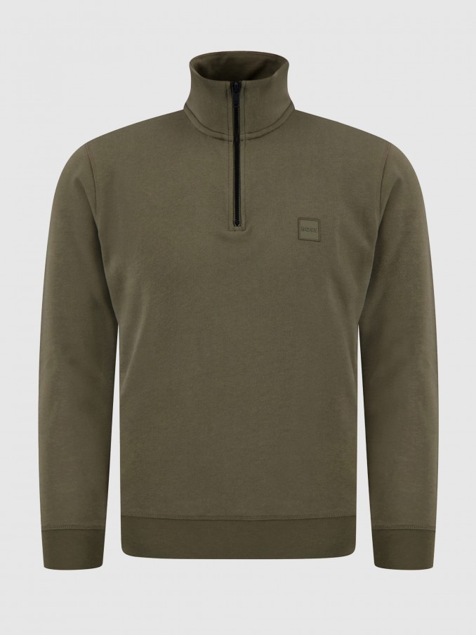 Jersey Hombre Verde Boss Orange