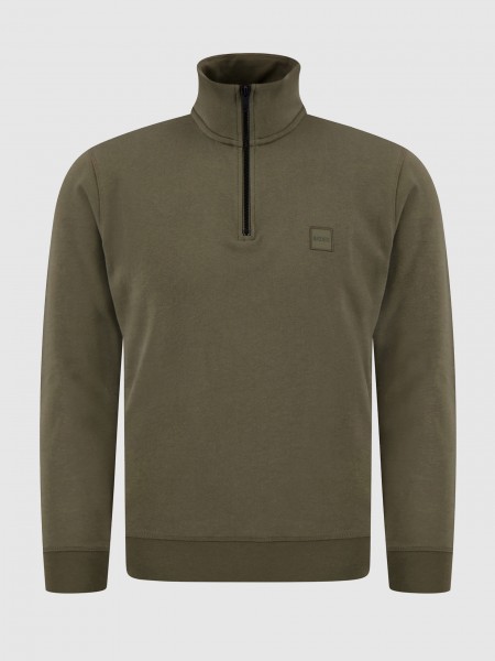 Jersey Hombre Verde Boss Orange