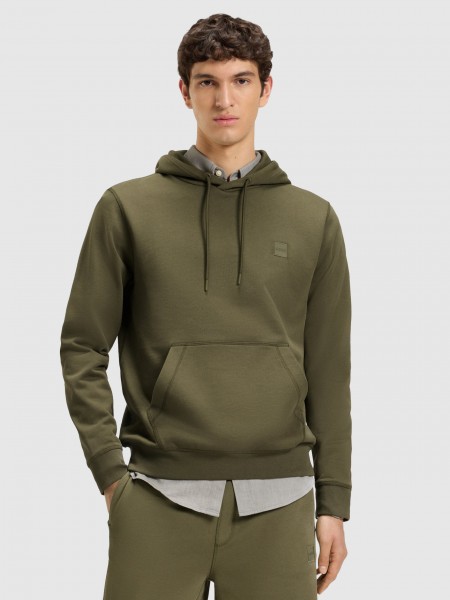 Jersey Hombre Verde Boss Orange