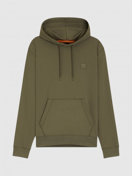 Jersey Hombre Verde Boss Orange