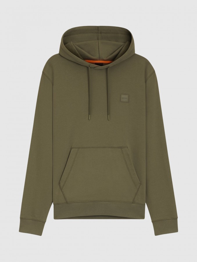 Jersey Hombre Verde Boss Orange