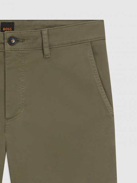 Pants Man Green Boss Orange