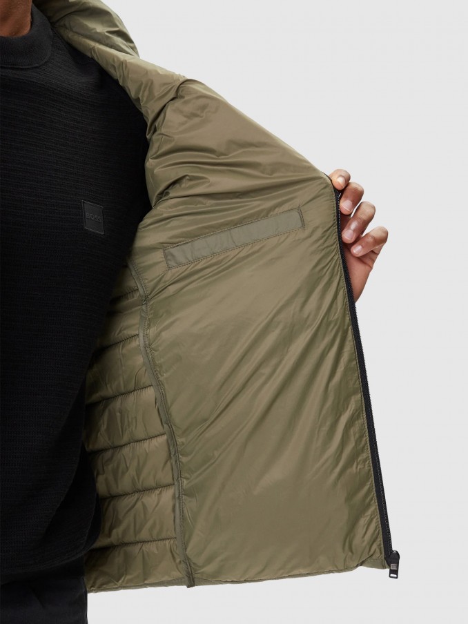 Chaqueta Hombre Verde Boss Orange