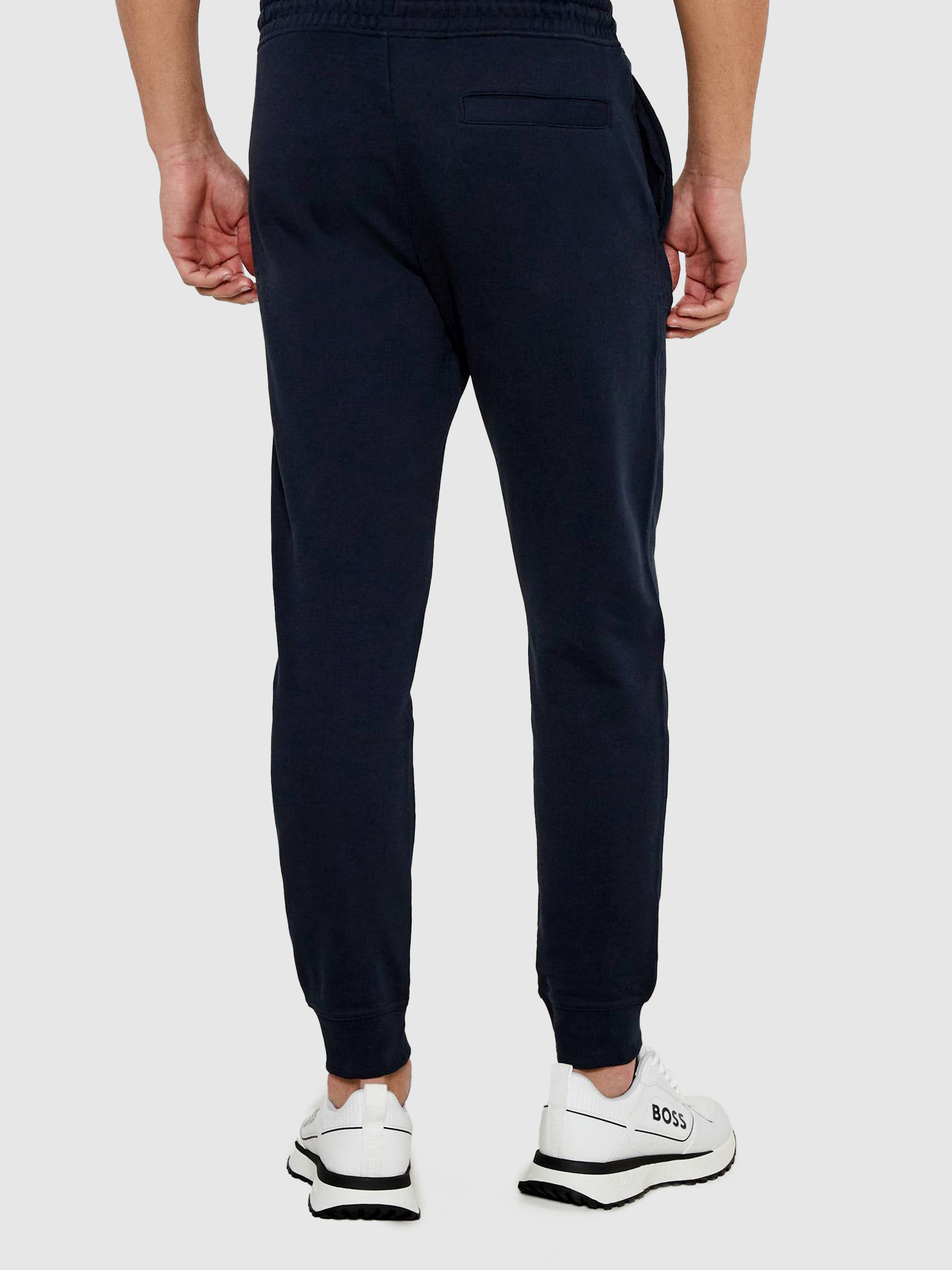 Pants Man Navy Blue Boss Orange