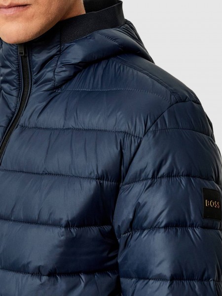 Chaqueta Hombre Azul Marino Boss Orange