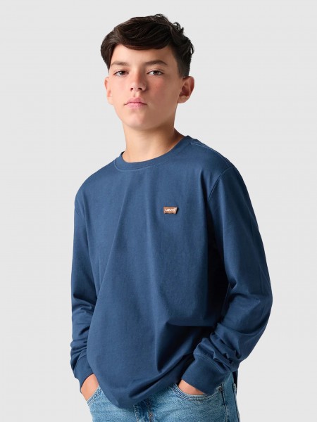 Pullover Boy Navy Blue Levis