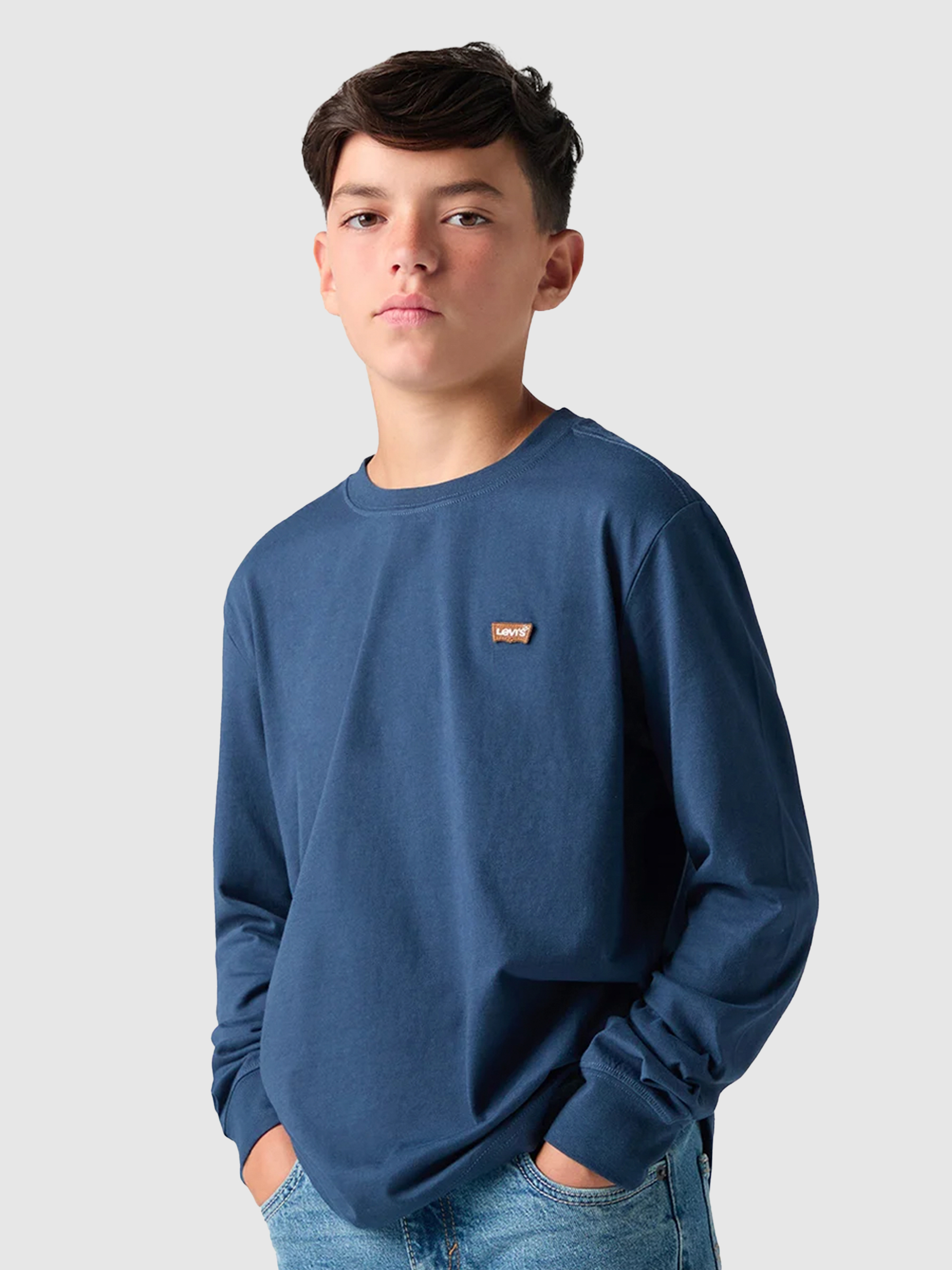 Pullover Boy Navy Blue Levis