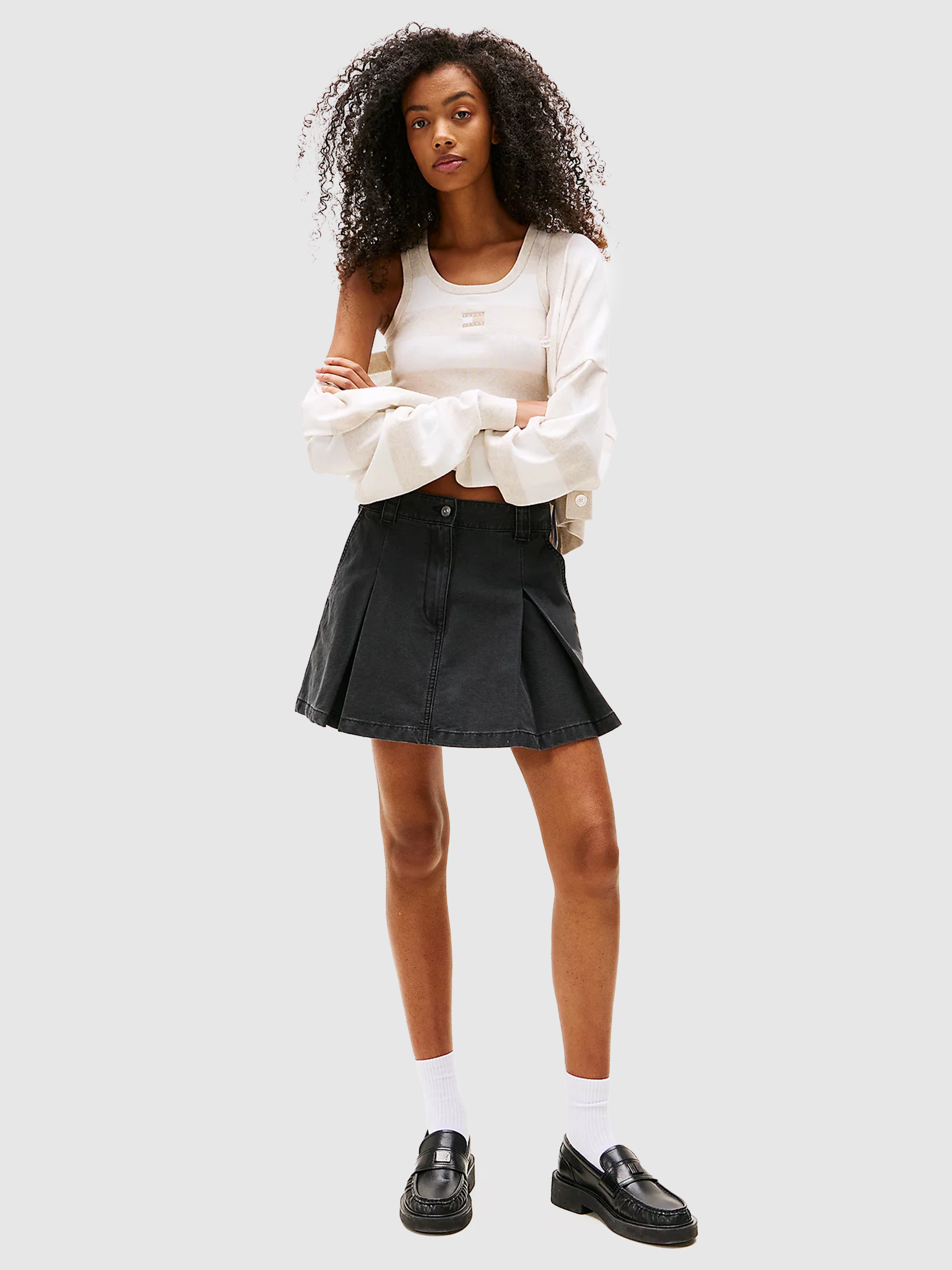 Blusa Mujer Crema Tommy Jeans