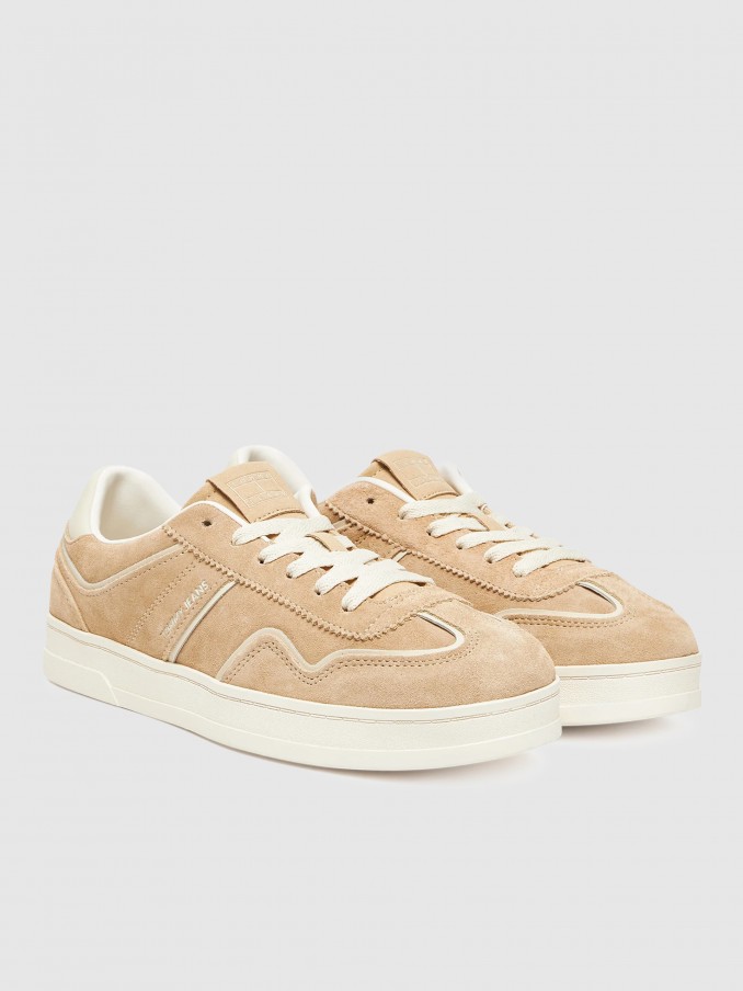 Tenis Mujer Beige Tommy Jeans