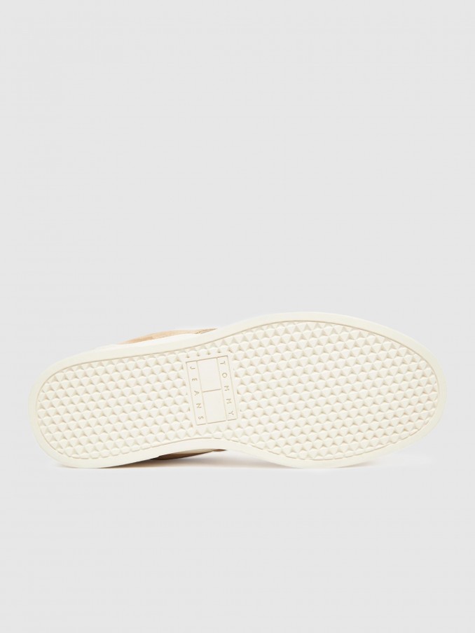 Sneakers Woman Beige Tommy Jeans
