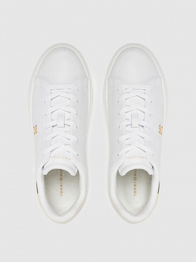 Sneakers Woman White Tommy Jeans