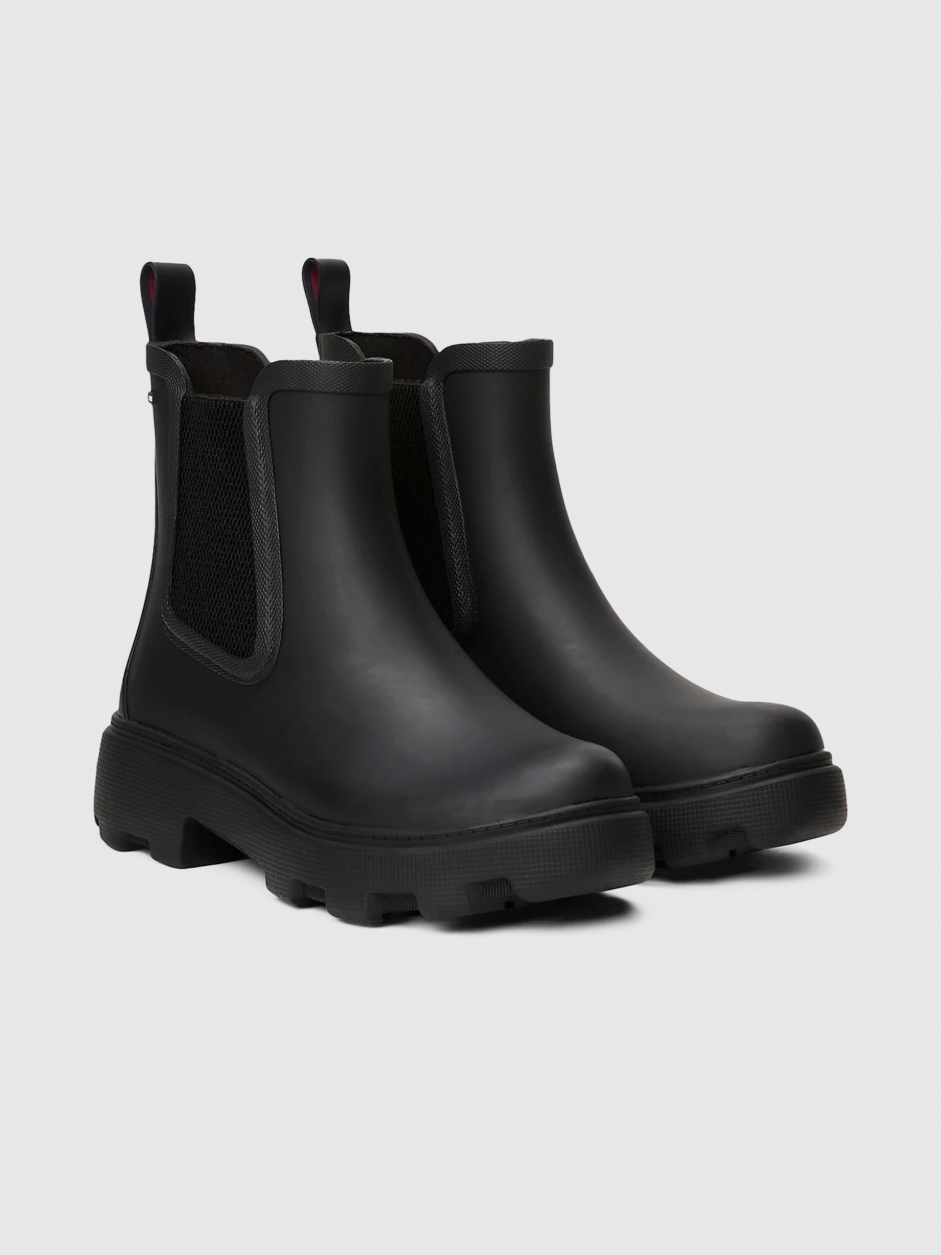 Boots Woman Black Tommy Jeans