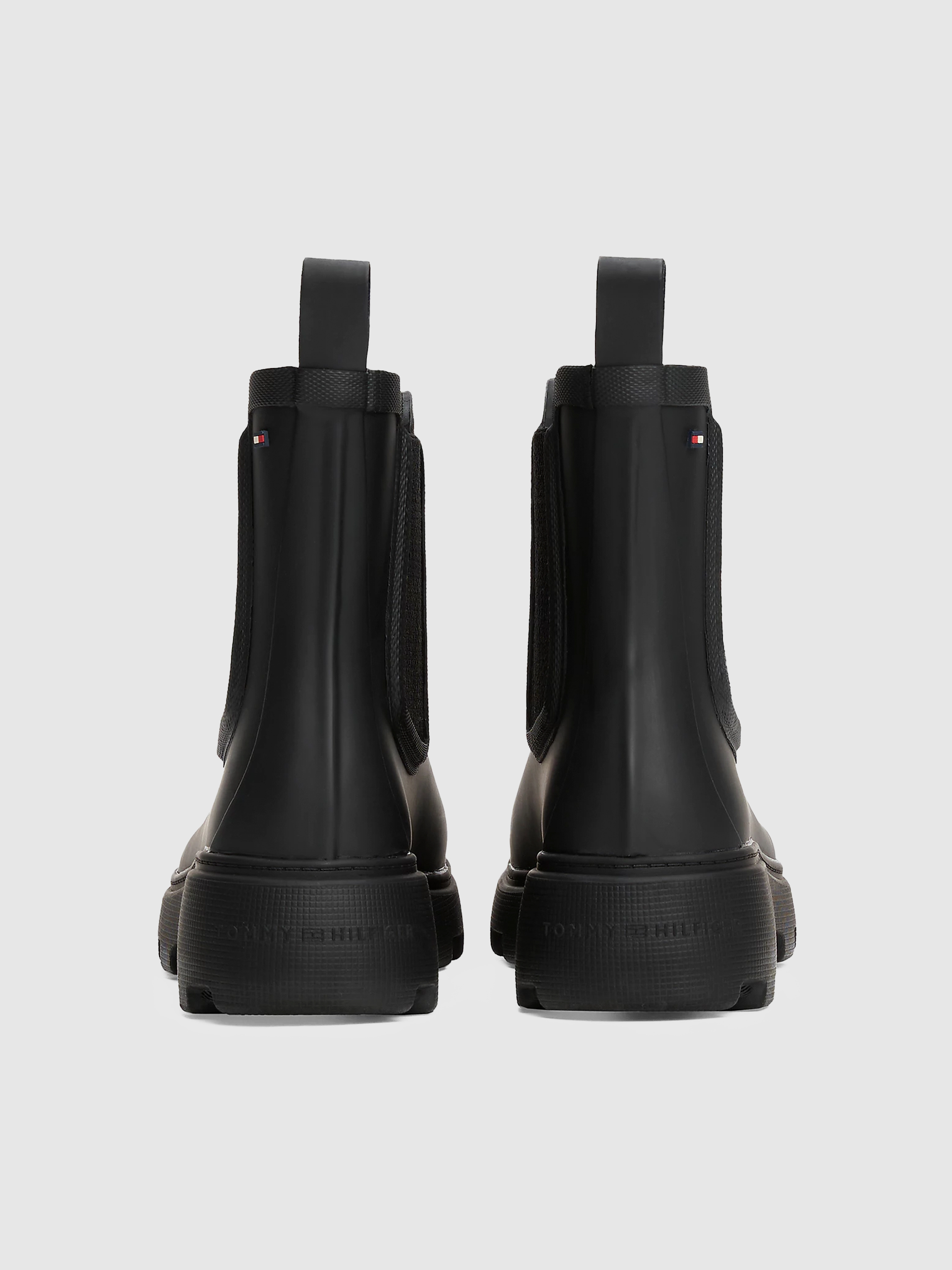Boots Woman Black Tommy Jeans