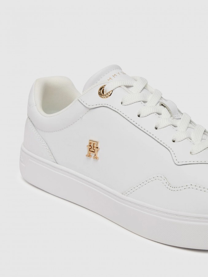 Sneakers Woman White Tommy Jeans