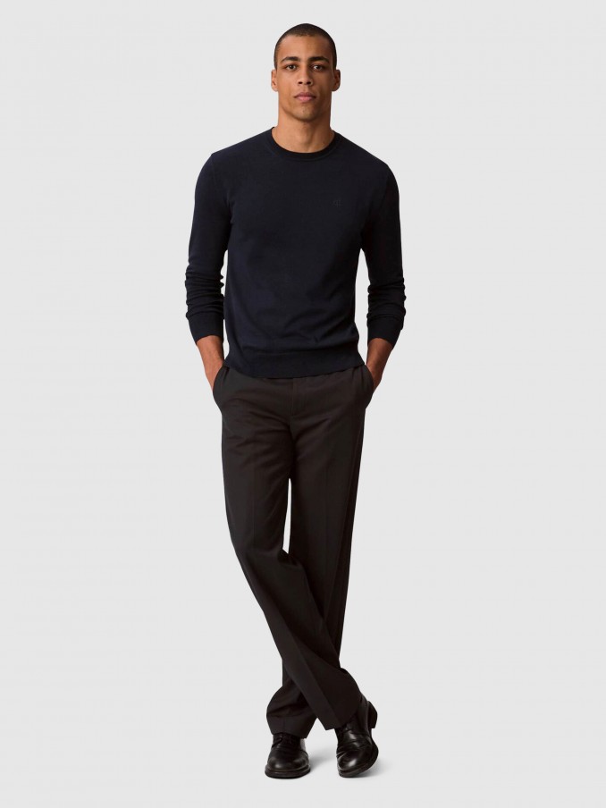 Sueter Hombre Azul Marino Calvin Klein