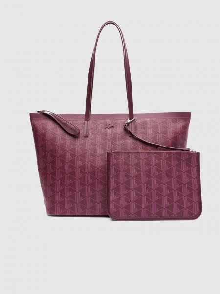 Bolsos Mujer Burdeos Lacoste