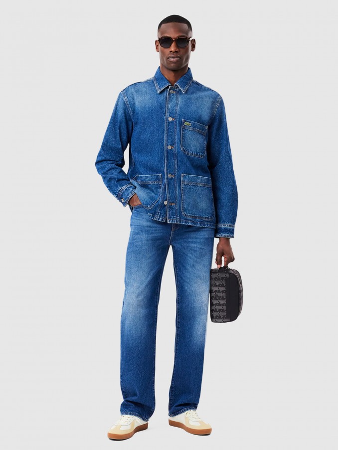 Bolsos / Carteras Hombre Negro Lacoste