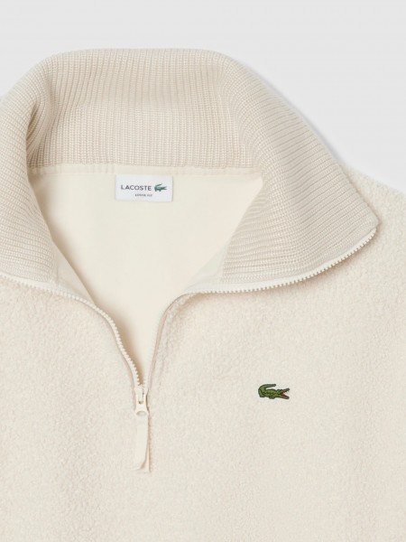 Jumper Woman Cream Lacoste