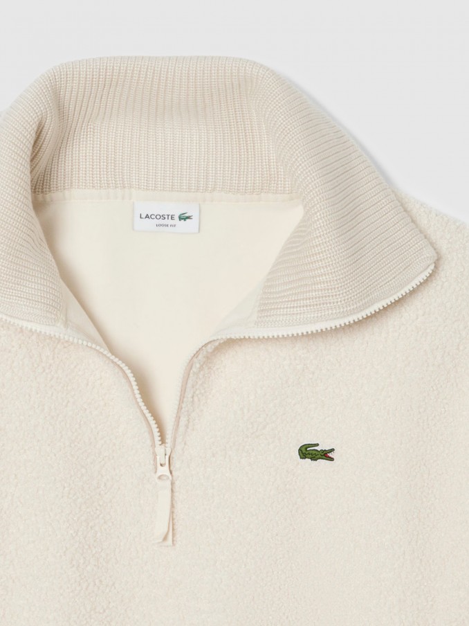 Jumper Woman Cream Lacoste
