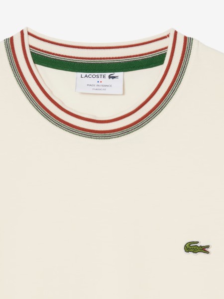T-Shirt Man Cream Lacoste
