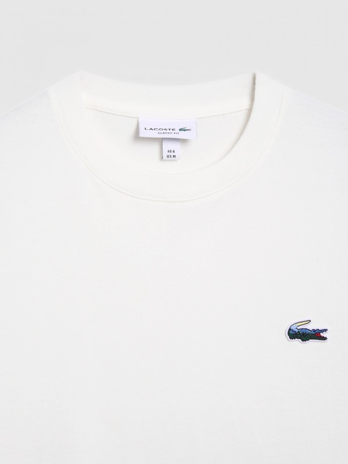 T-Shirt Man White Lacoste