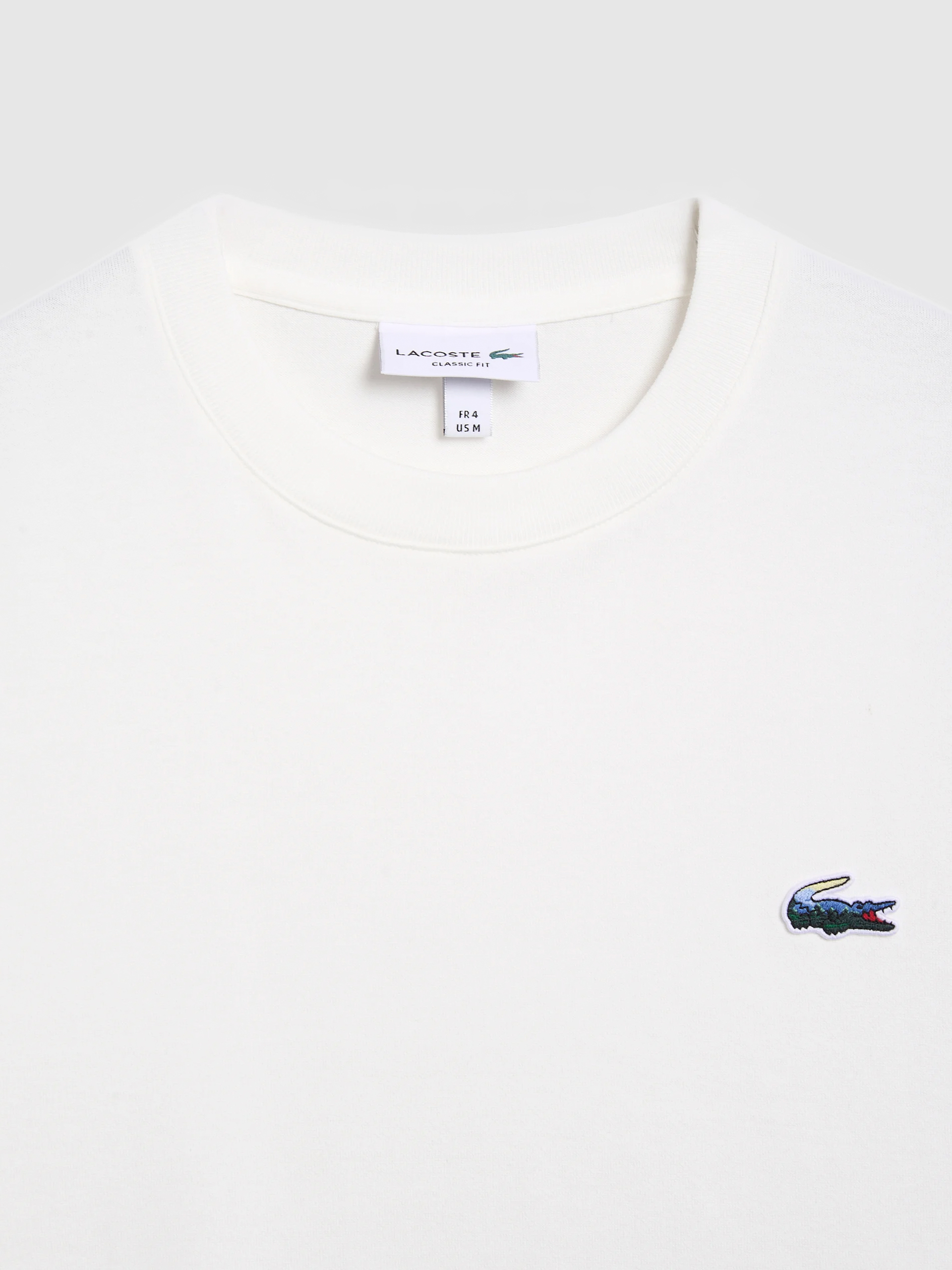 Camiseta Hombre Blanco Lacoste