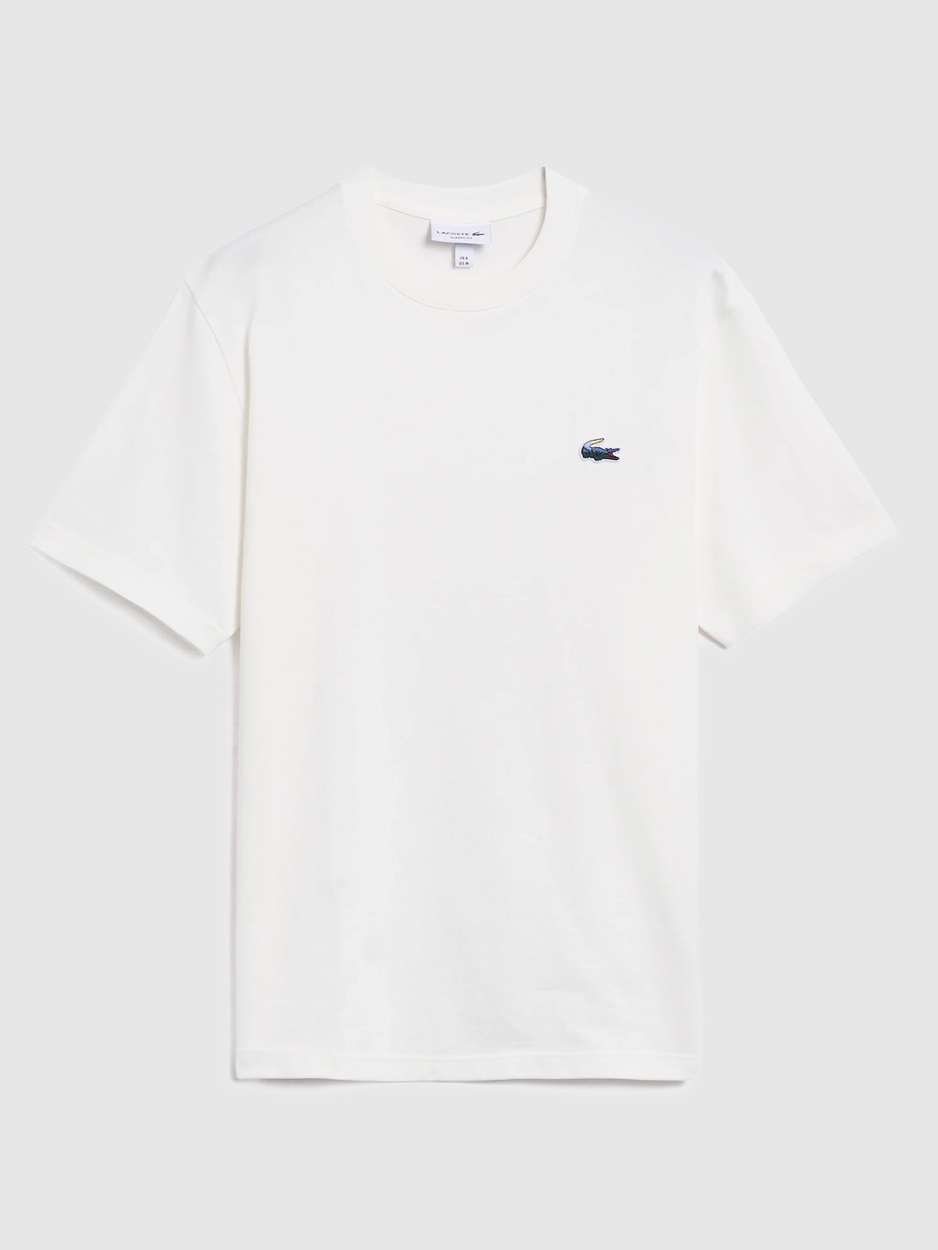 Camiseta Hombre Blanco Lacoste