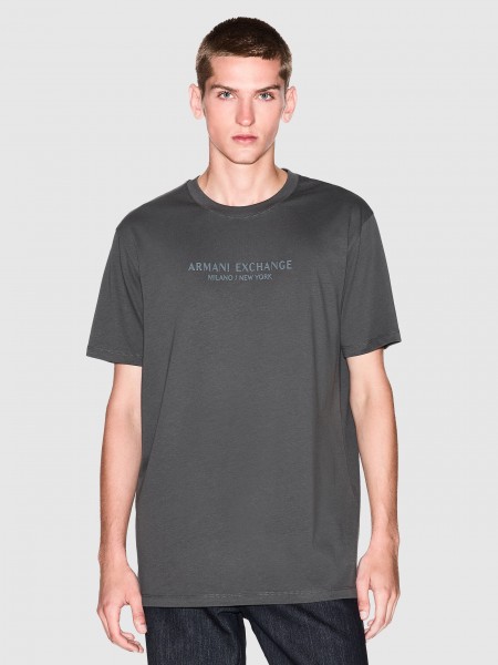 T-Shirt Man Green Armani Exchange