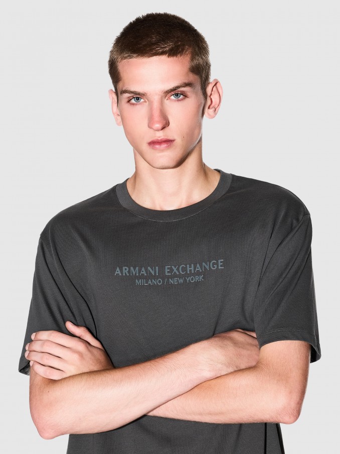 T-Shirt Man Green Armani Exchange