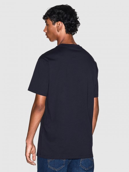 T-Shirt Man Navy Blue Armani Exchange