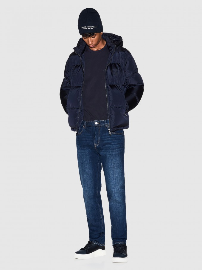 T-Shirt Man Navy Blue Armani Exchange