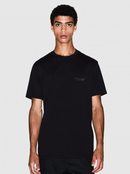T-Shirt Man Black Armani Exchange