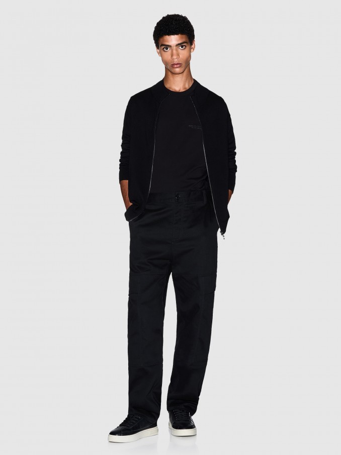 T-Shirt Man Black Armani Exchange